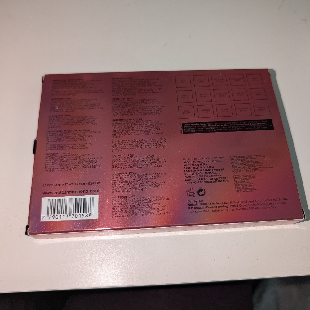 Natasha Denona Love Palette - Picture 2 of 5